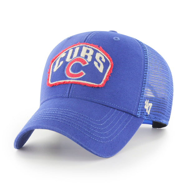 Chicago Cubs Royal Patch Cledus MVP Adjustable Hat product image 1, provided for visual reference and product detail review