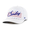 Chicago Cubs '47 White Downburst Hitch Adjustable Hat product image 1, provided for visual reference and product detail