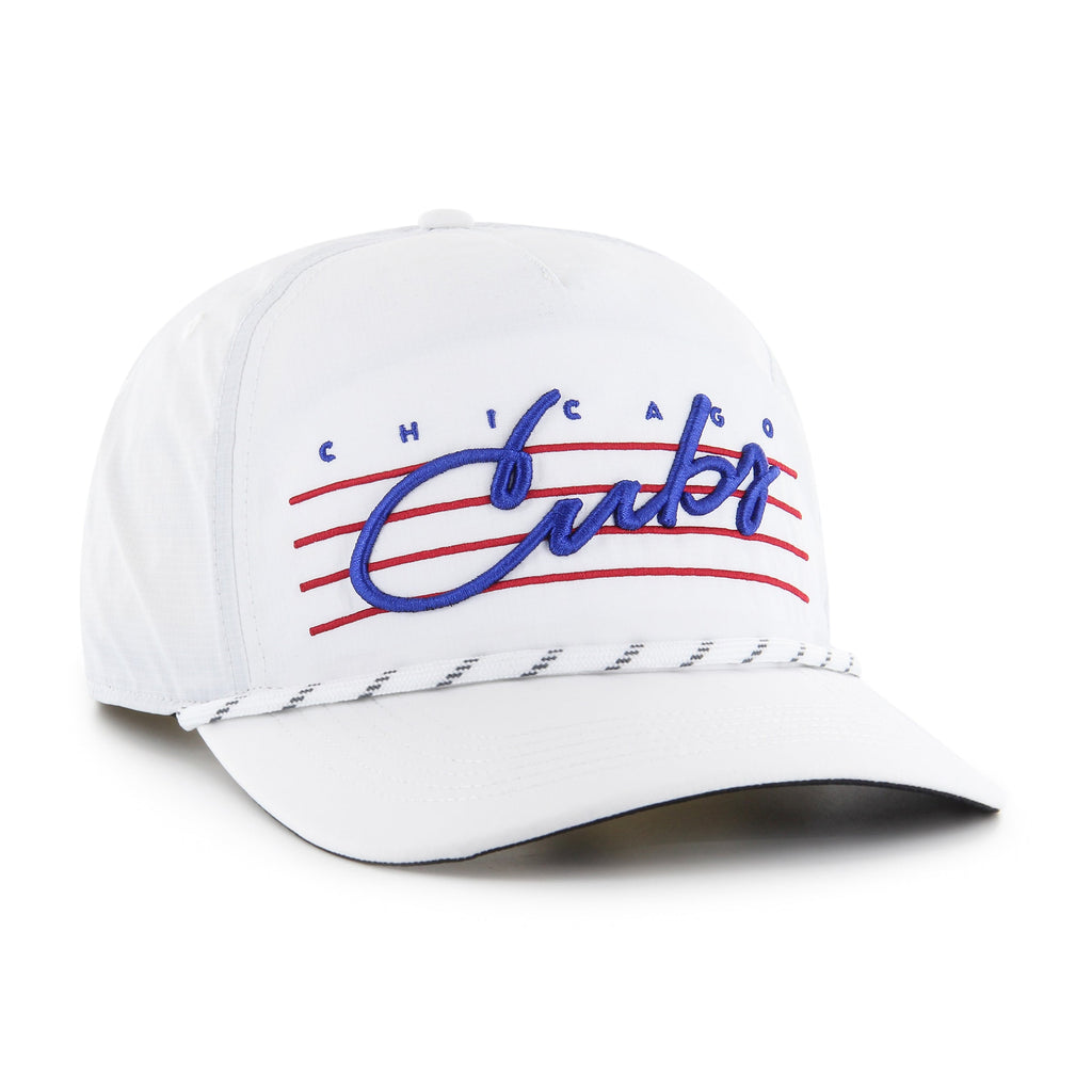 Chicago Cubs '47 White Downburst Hitch Adjustable Hat product image 2, provided for visual reference and product detail