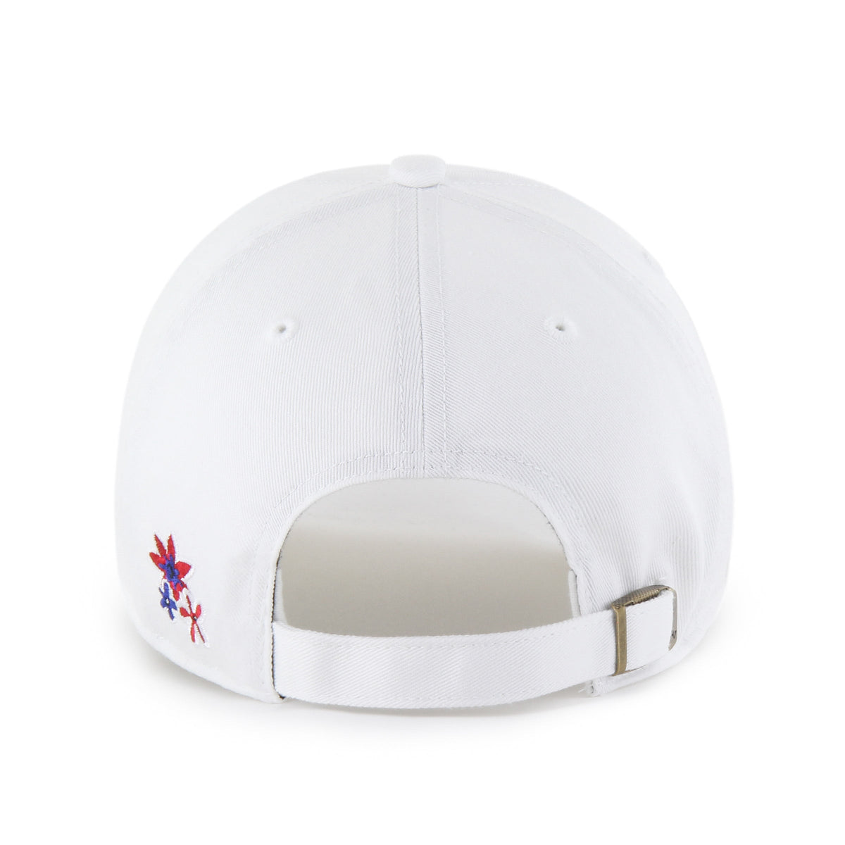 Chicago Cubs '47 Women White Dazey Fleur Power Clean Up Adjustable Hat product image 3, provided for visual reference and