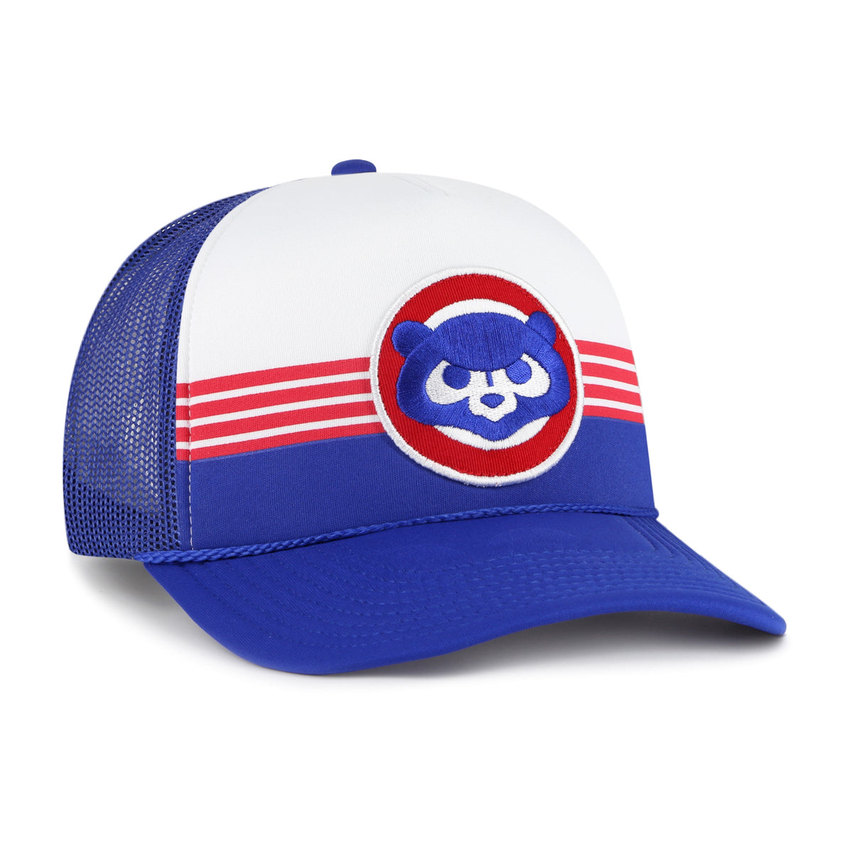 Chicago Cubs '47 Royal Liftoff Trucker Adjustable Hat product image 2, provided for visual reference and product detail