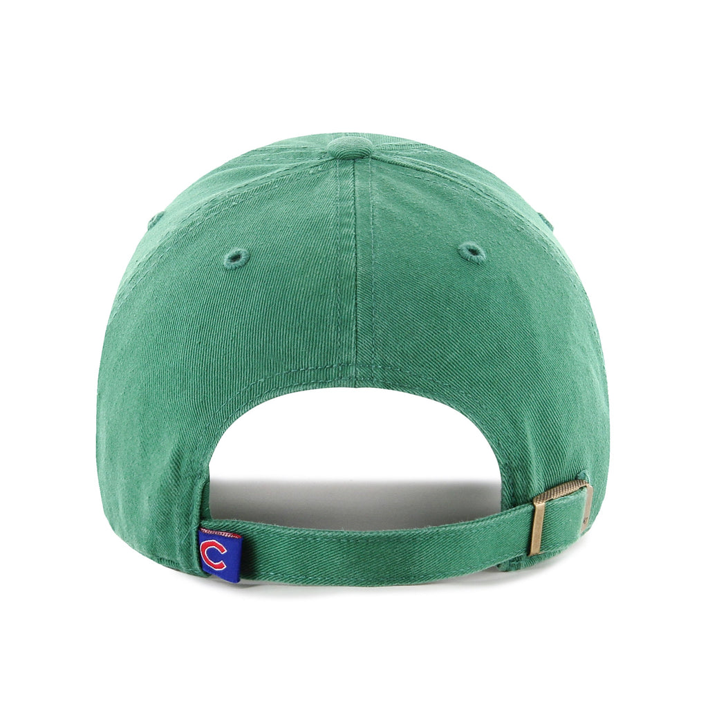 Chicago Cubs Kelly Green Crawl Bear Clean-Up Adjustable Hat product image 2, provided for visual reference and product