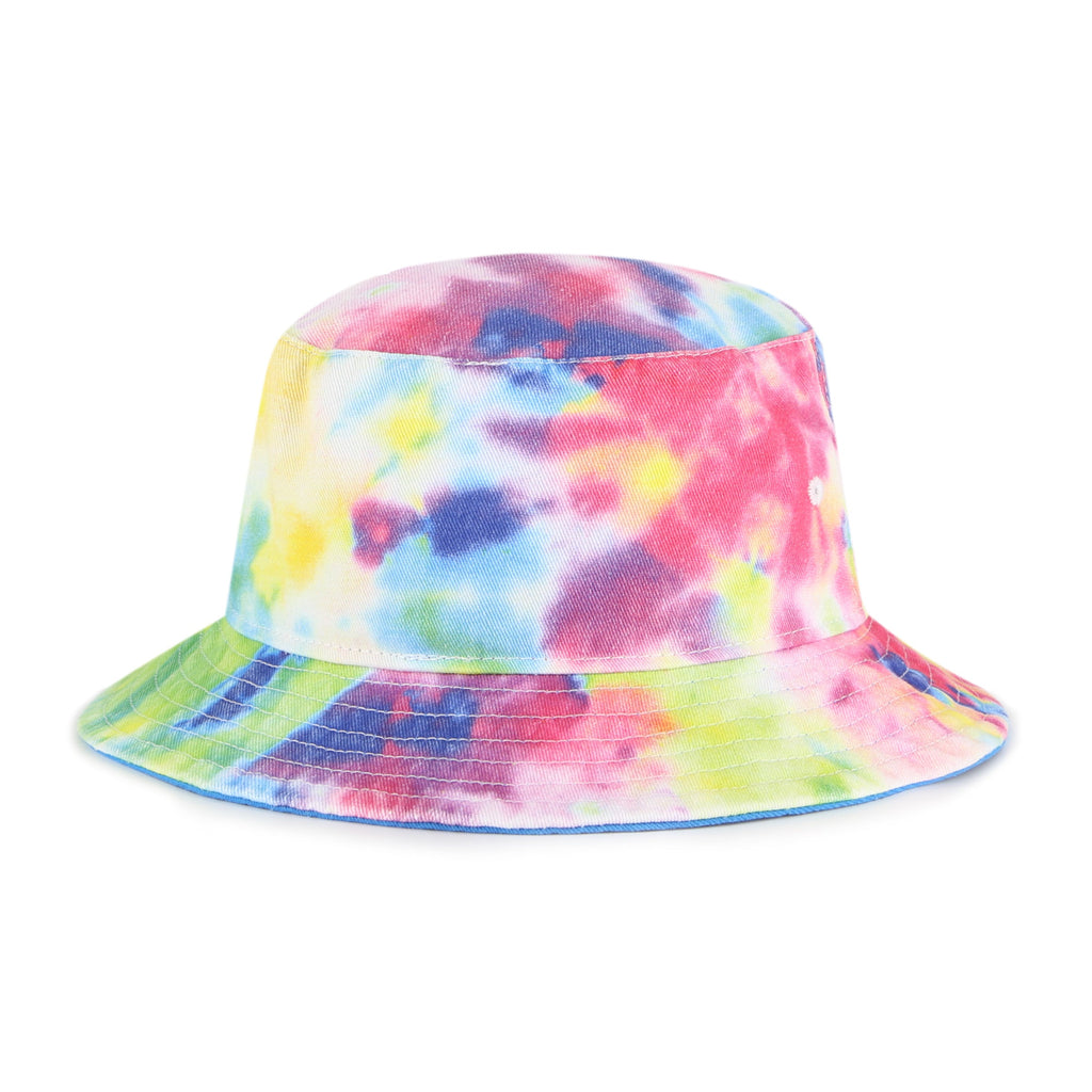 Chicago Cubs Spectral Tye Dye Bucket Hat product image 3, provided for visual reference and product detail review