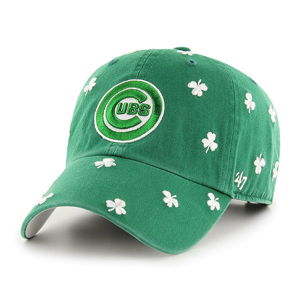 Chicago Cubs Kelly Green Tourist Adjustable Hat product image 1, provided for visual reference and product detail review