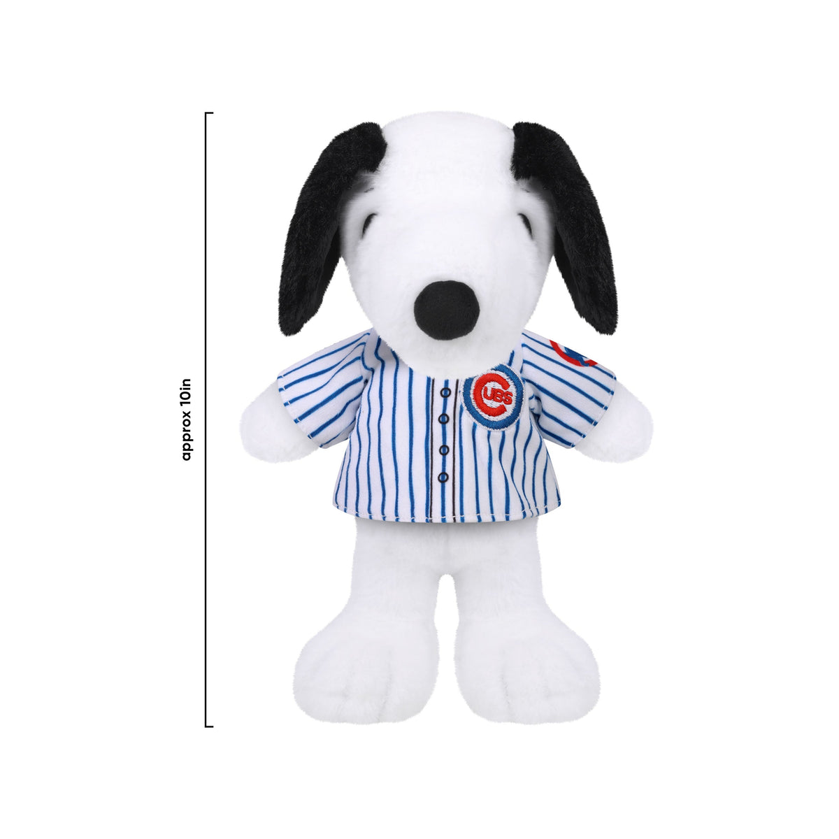 Chicago Cubs 10" Snoopy Jersey Plush product image 1, provided for visual reference and product detail review