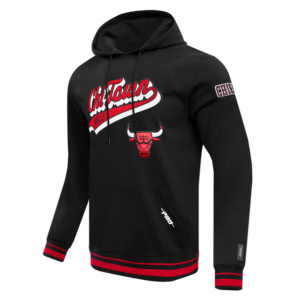 Chicago Bulls Pro Standard Chi-Town Black Hoodie product image 7, provided for visual reference and product detail review