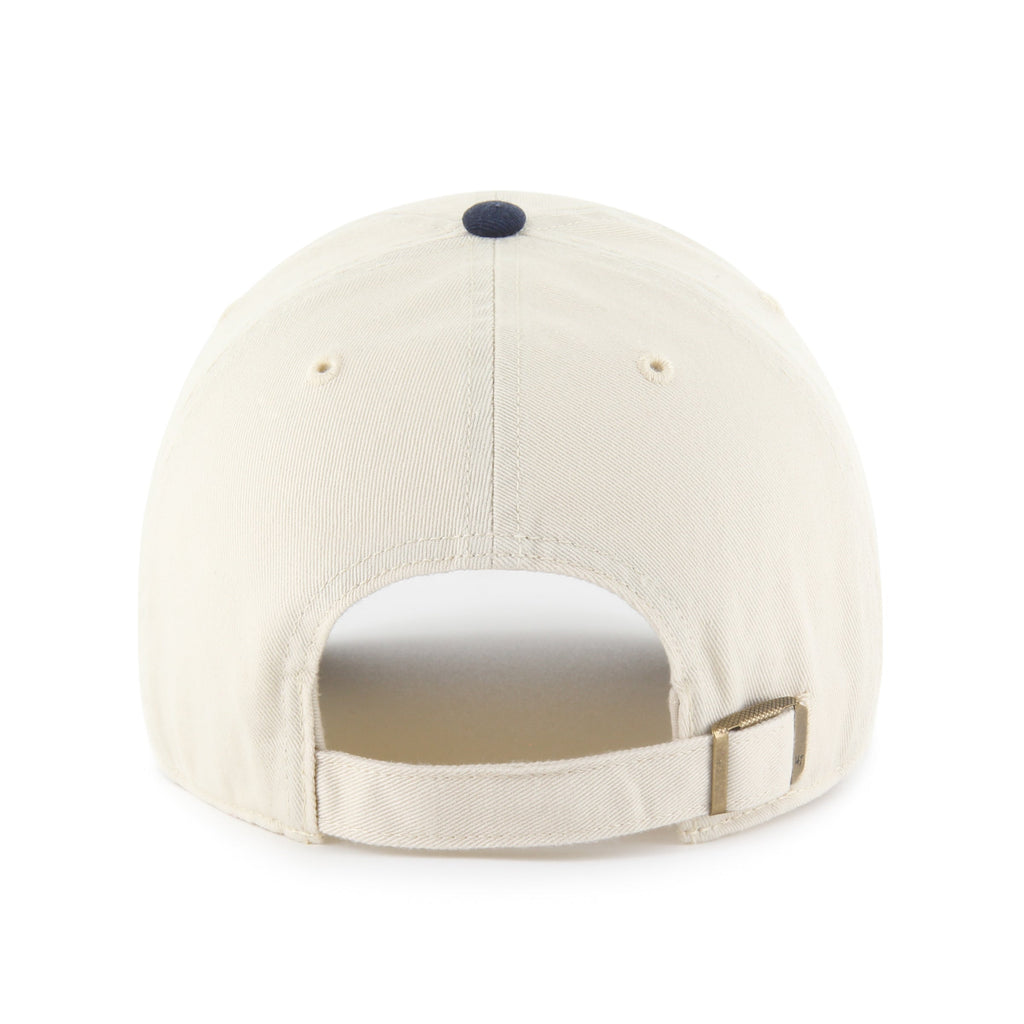 Chicago Cubs Natural/Navy Cooperstown Two Tone '47 Adjustable Cleanup Hat product image 2, provided for visual reference and