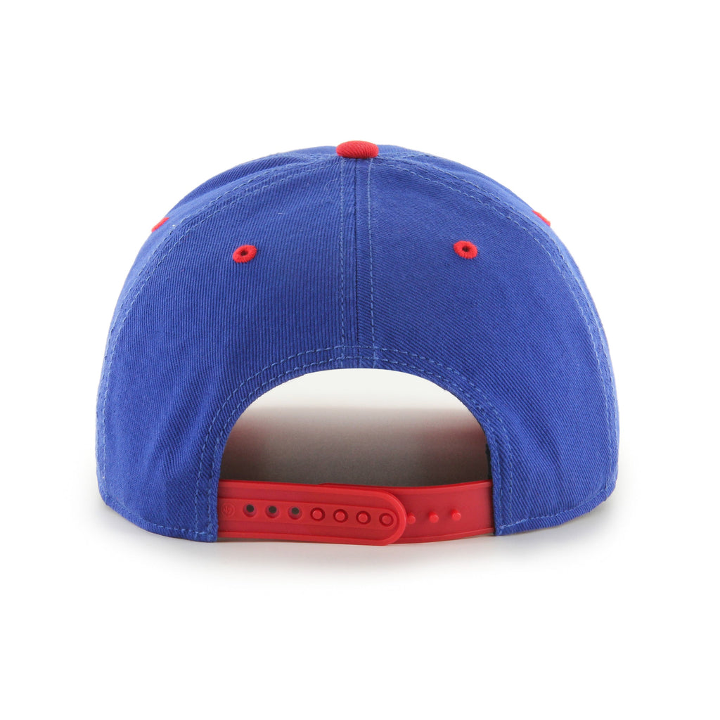Chicago Cubs Double Header Baseline 47' Hitch Adjustable Hat product image 3, provided for visual reference and product