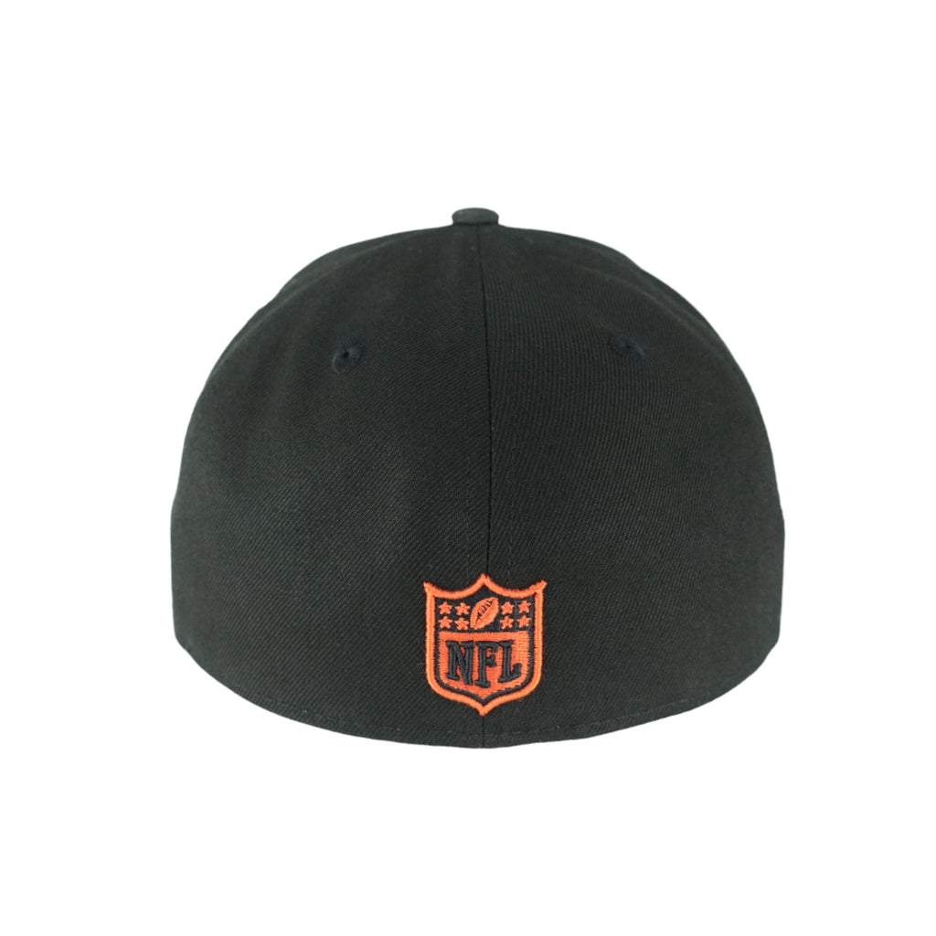 Chicago Bears New Era 59FIFTY Black/White B Fitted Hat product image 6, provided for visual reference and product detail