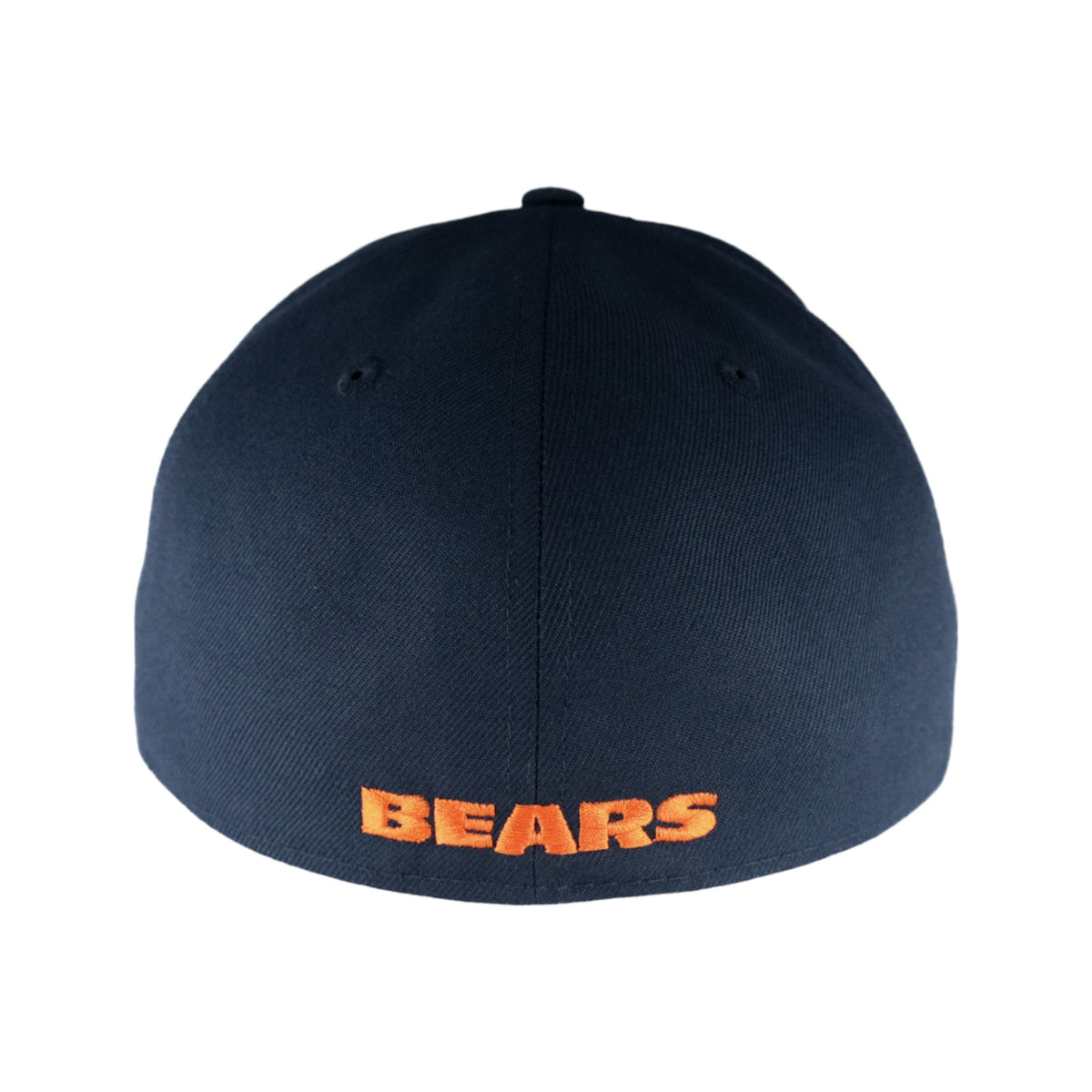 Chicago Bears New Era 59FIFTY Navy B Fitted Hat product image 3, provided for visual reference and product detail review