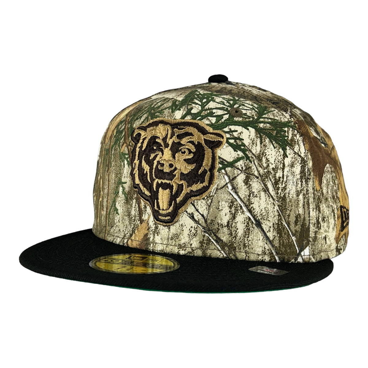 Chicago Bears Real Tree/Black 1985 Super Bowl Champions New Era 59FIFTY Fitted Hat product image 3, provided for visual