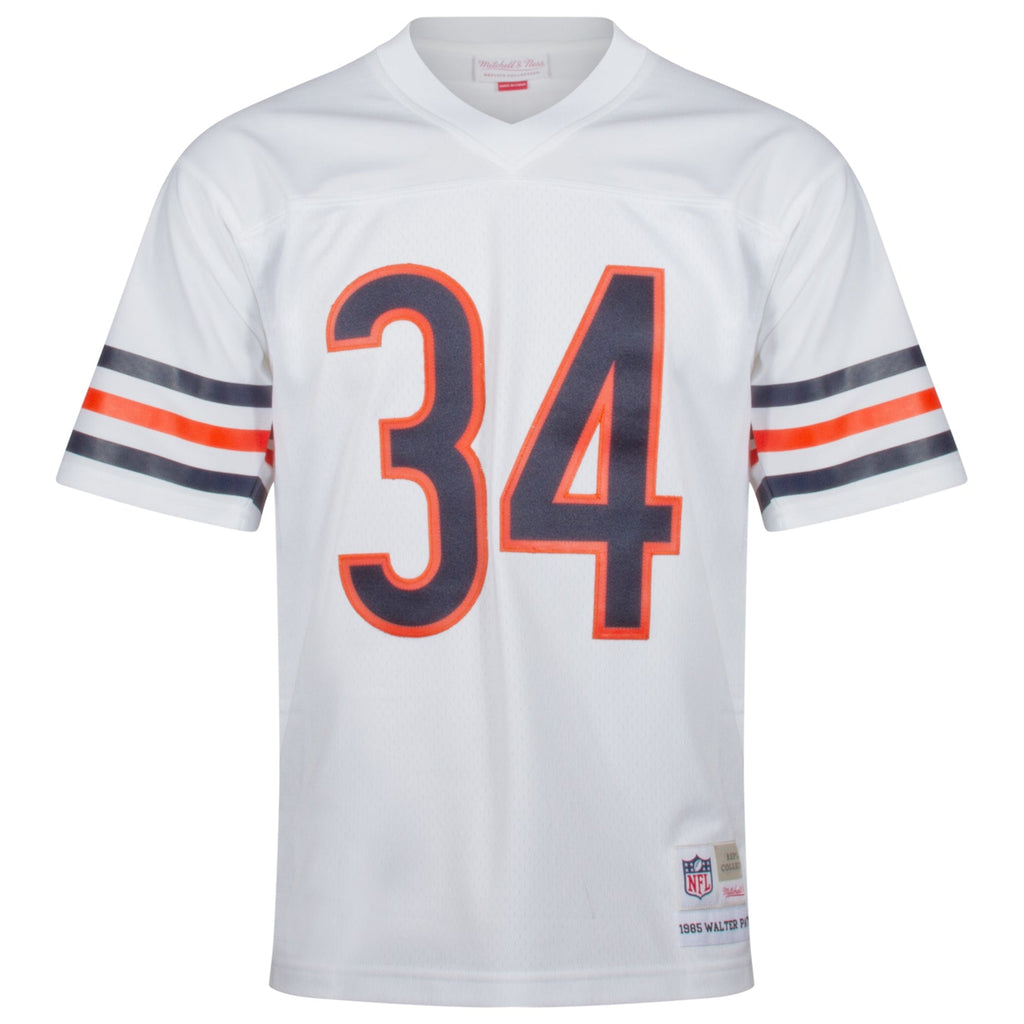 Walter Payton Chicago Bears Mitchell & Ness Men White Away Premier Jersey product image 2, provided for visual reference and