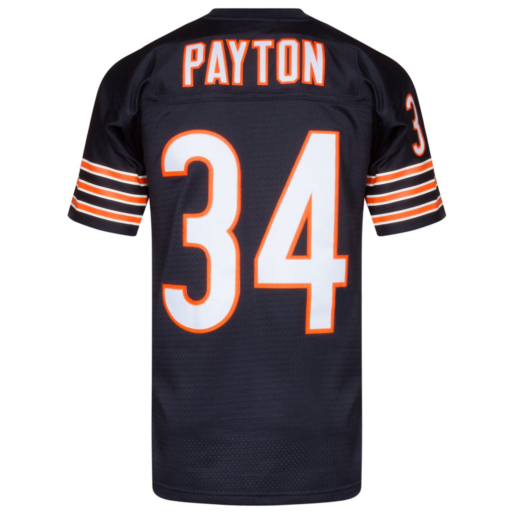 Walter Payton Chicago Bears Mitchell & Ness Men Navy Premier Jersey product image 1, provided for visual reference and