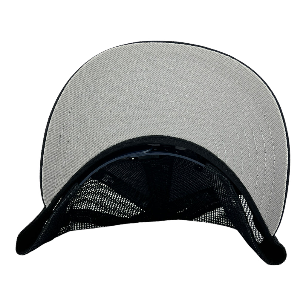 Chicago Bears Navy Script New Era Low Profile 9FIFTY Snapback Hat product image 6, provided for visual reference and product