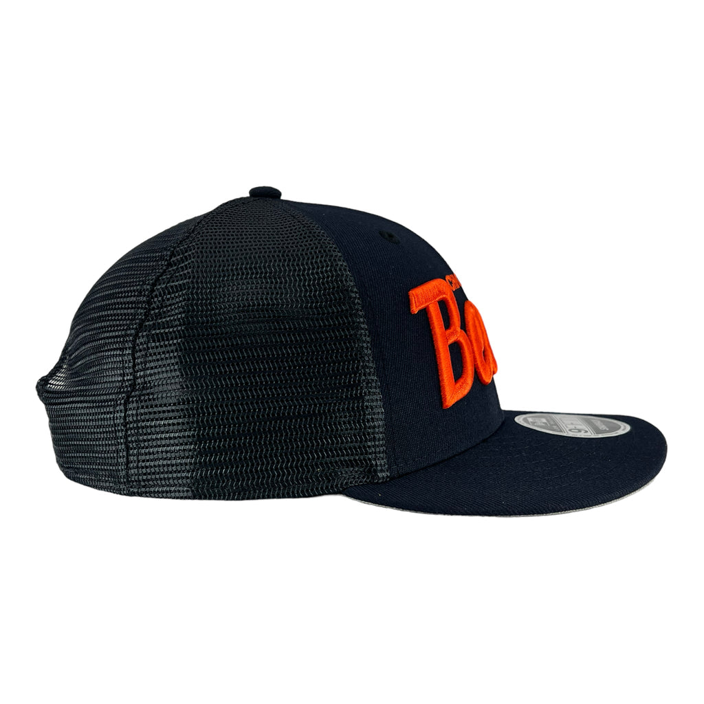 Chicago Bears Navy Script New Era Low Profile 9FIFTY Snapback Hat product image 4, provided for visual reference and product