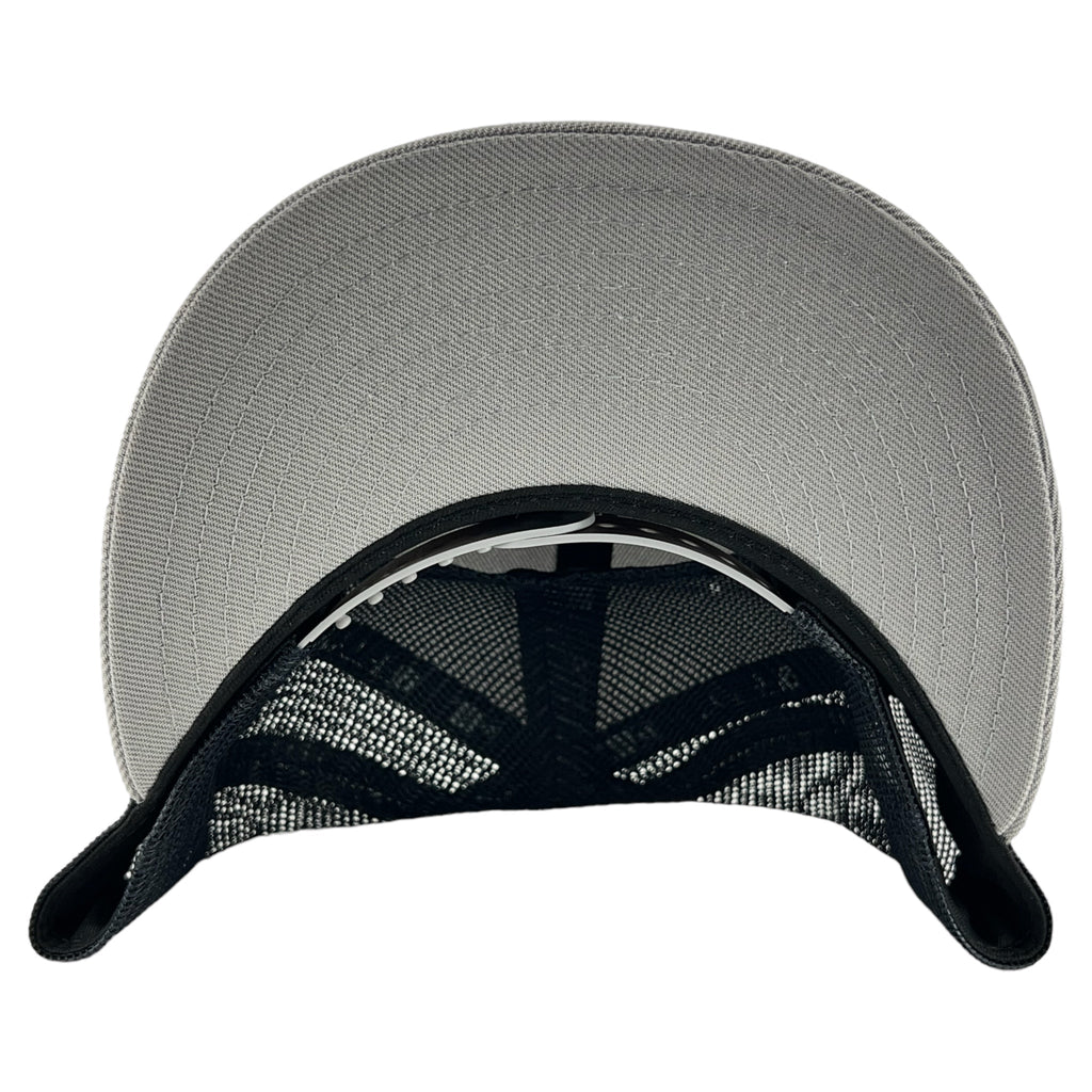 Chicago Bears White/Grey/Navy Mesh New Era Low Profile 9FIFTY Snapback Hat product image 7, provided for visual reference