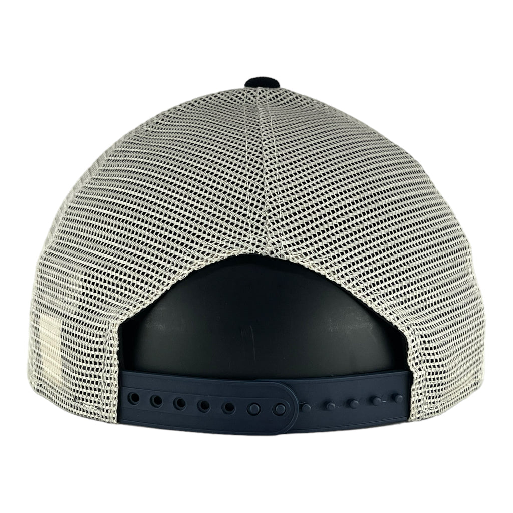Chicago Bears Stone/Navy Mesh Back B Script New Era Low Profile 9FIFTY Snapback Hat product image 6, provided for visual