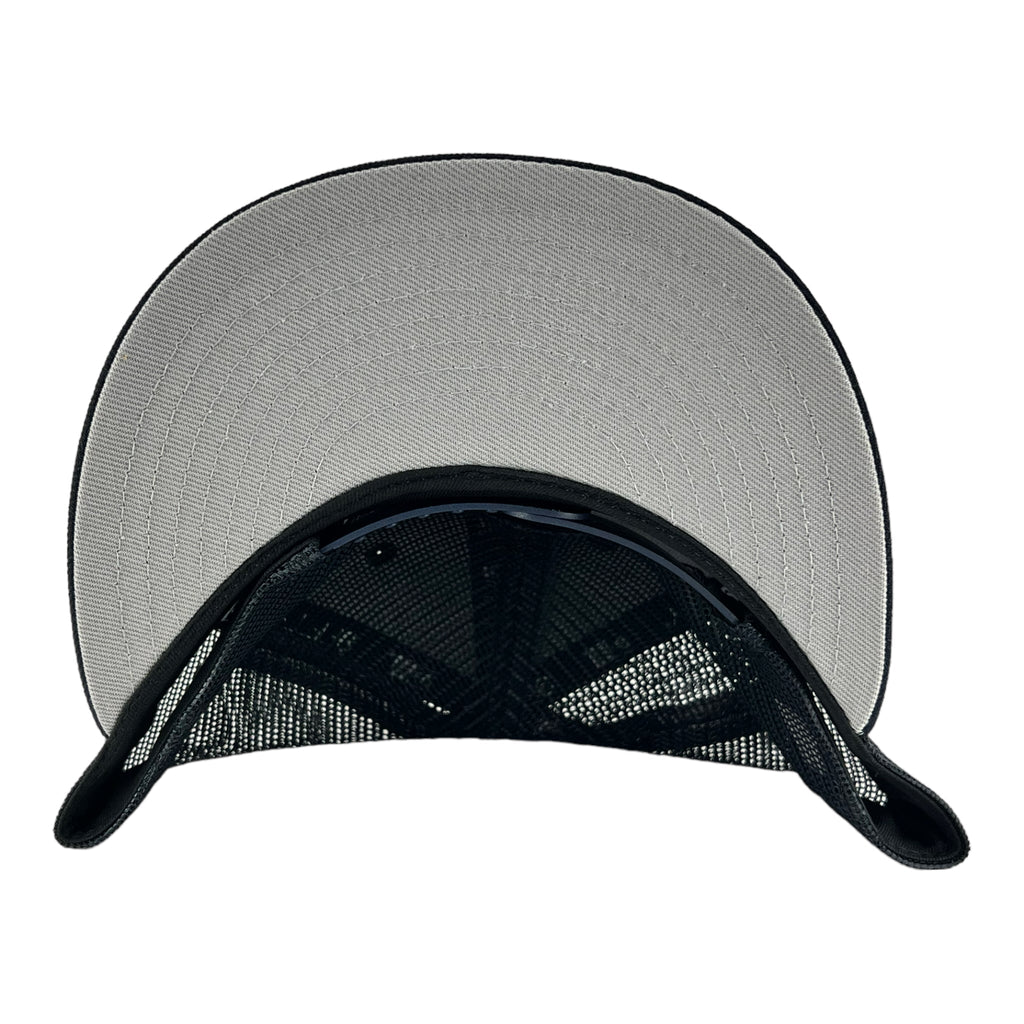 Chicago Bears Navy Bears Circle New Era Low Profile 9FIFTY Snapback Hat product image 6, provided for visual reference and