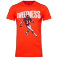 Chicago Bears Men Orange Walter Payton "Sweetness" T-Shirt product image 1, provided for visual reference and product detail