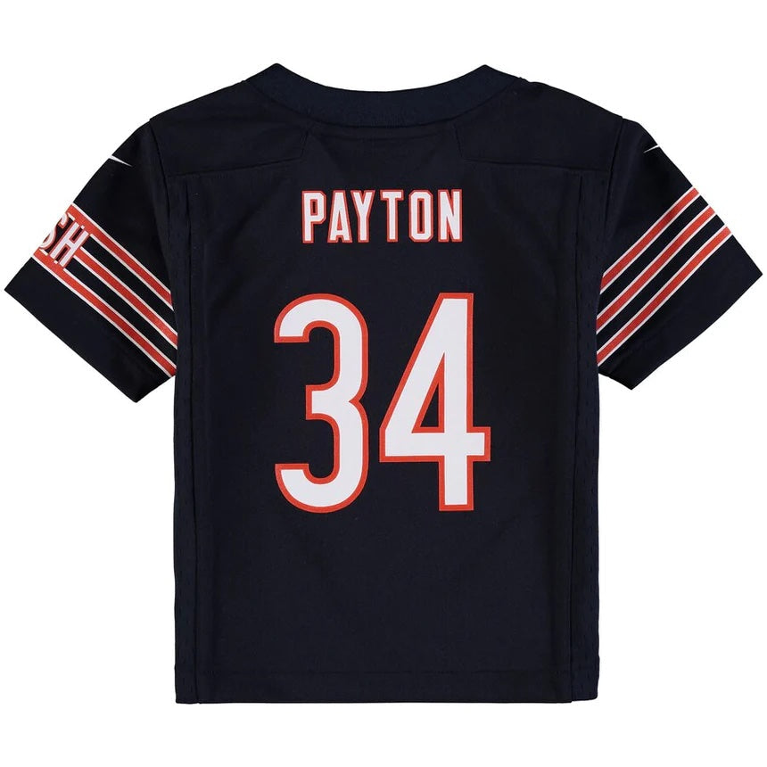 Walter Payton Chicago Bears Nike Navy Toddler Game Jersey product image 3, provided for visual reference and product detail