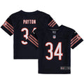 Walter Payton Chicago Bears Nike Navy Toddler Game Jersey product image 1, provided for visual reference and product detail