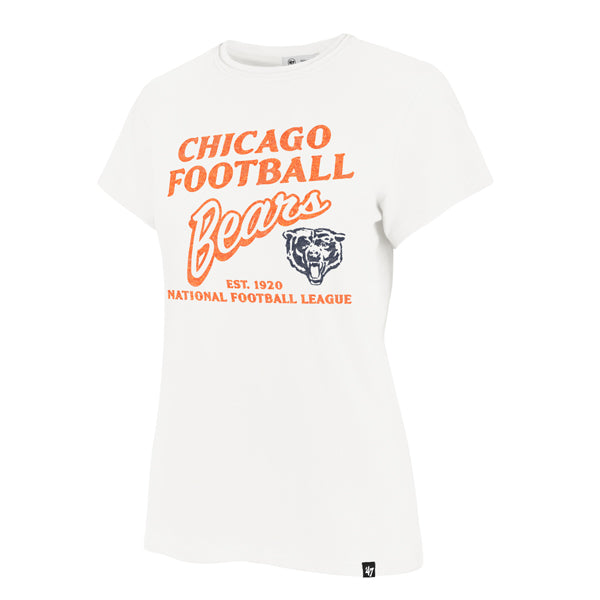 Chicago Bears Women Sideliner Frankie T-Shirt product image 1, provided for visual reference and product detail review