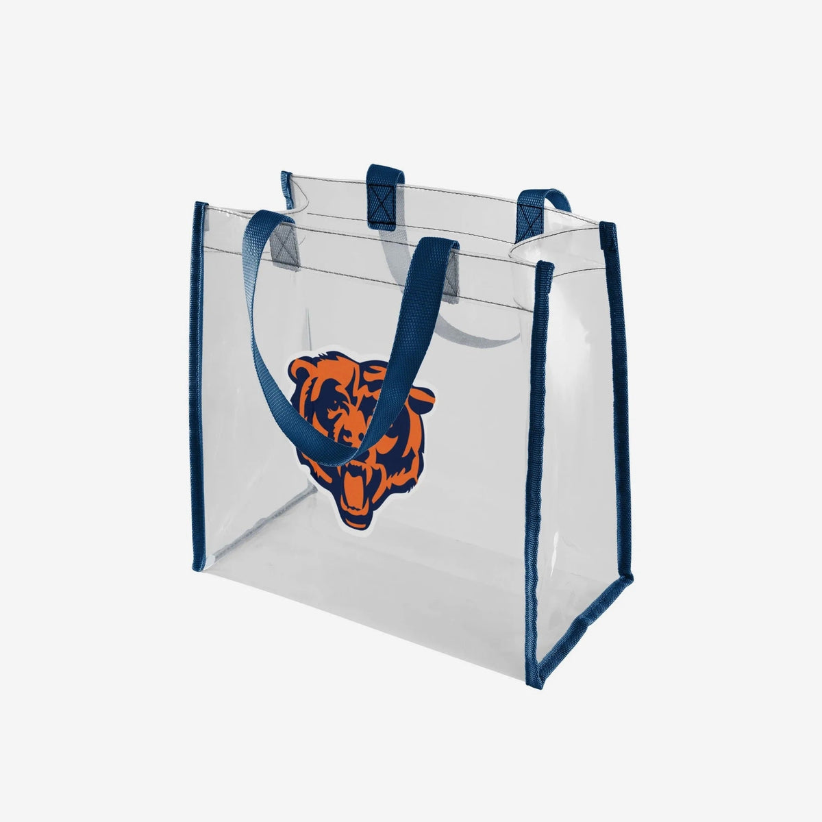 Chicago Bears Clear Reusable Bag product image 1, provided for visual reference and product detail review