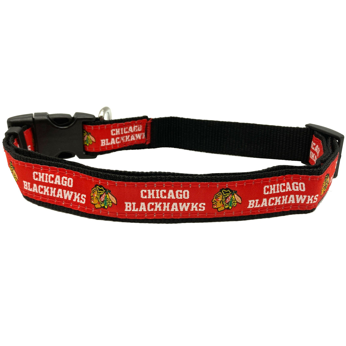 Chicago Blackhawks Pet's First Dog Collar product image 1, provided for visual reference and product detail review