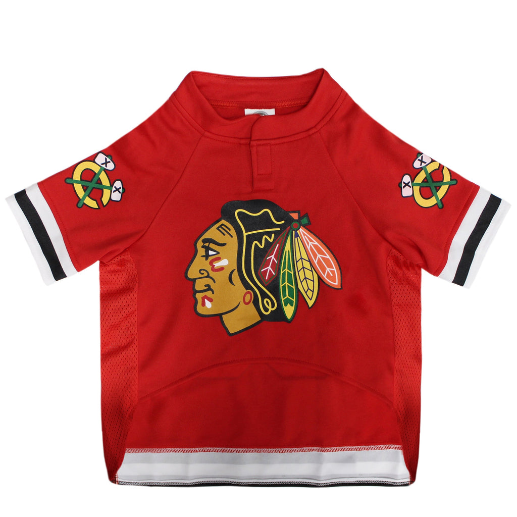 Chicago Blackhawks Pet's First Jersey product image 2, provided for visual reference and product detail review