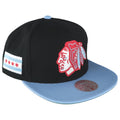Chicago Blackhawks Chicago Flag Mitchell & Ness Snapback Hat product image 1, provided for visual reference and product