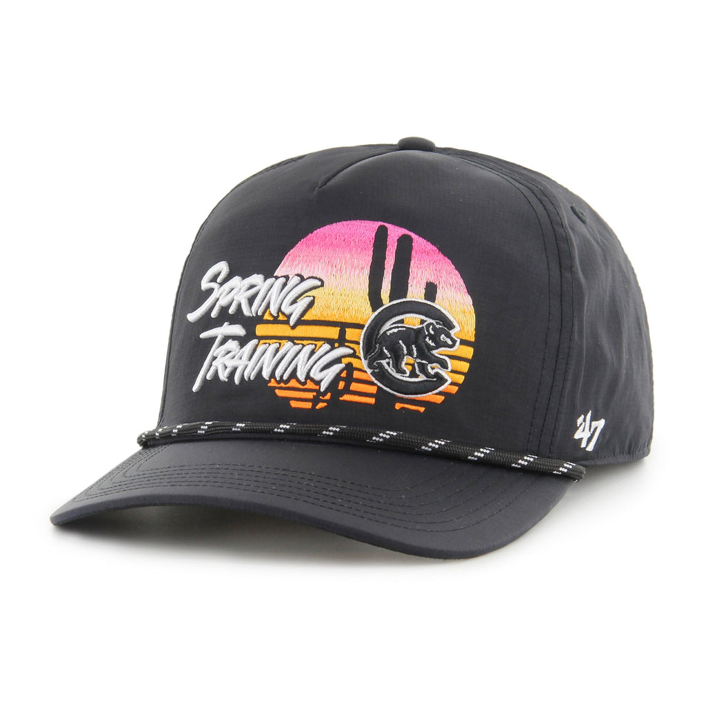 Chicago Cubs Spring Training '47 Hitch Adjustable Black Surfside Hat product image 2, provided for visual reference and