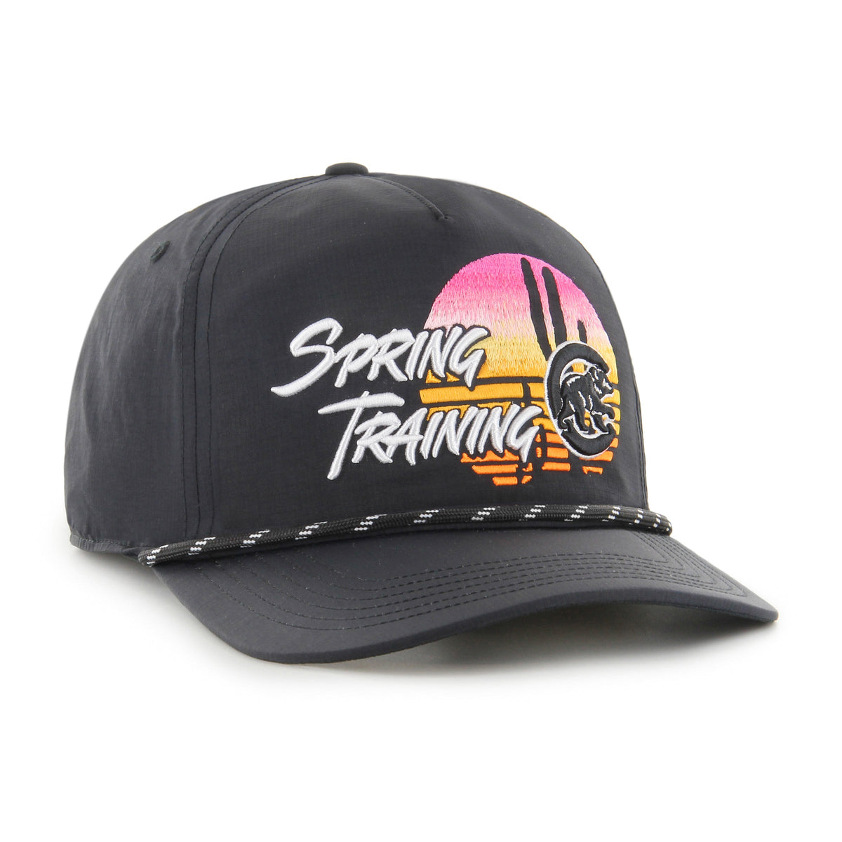 Chicago Cubs Spring Training '47 Hitch Adjustable Black Surfside Hat product image 1, provided for visual reference and