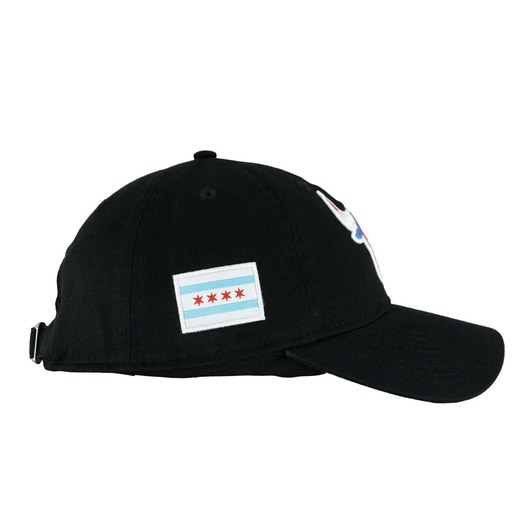 Chicago Bulls OTC New Era 9TWENTY Adjustable Hat product image 4, provided for visual reference and product detail review