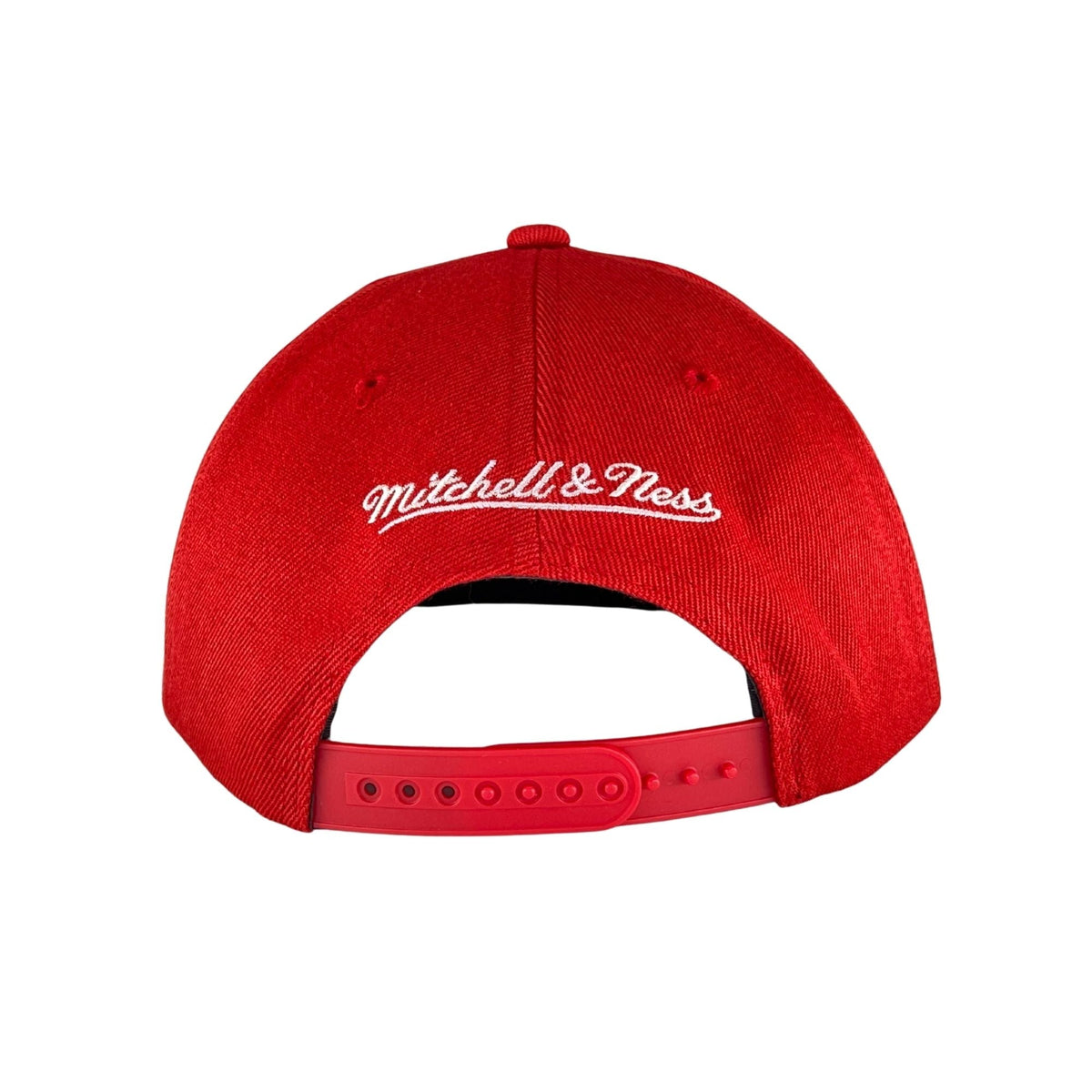 Chicago Bulls Red 1991 NBA World Champions Snapback Hat product image 6, provided for visual reference and product detail