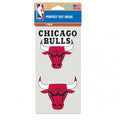 Chicago Bulls 4"x"4 Decals 2-Pack product image 1, provided for visual reference and product detail review