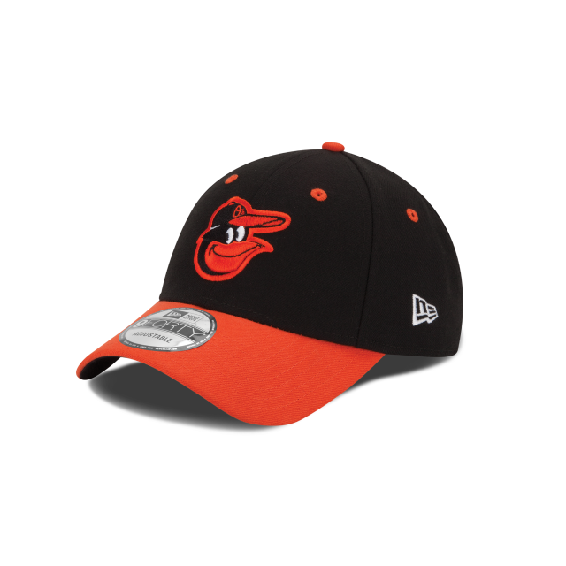 Baltimore Orioles MLB New Era Men Black 9Forty The League Road Adjustable Hat product image 1, provided for visual reference