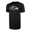 Baltimore Ravens NFL 47 Brand Men Black Primary Logo Fan T-Shirt product image 1, provided for visual reference and product
