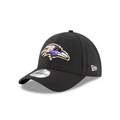 Baltimore Ravens NFL New Era Men Black 39Thirty Team Classic Stretch Fit Hat product image 1, provided for visual reference