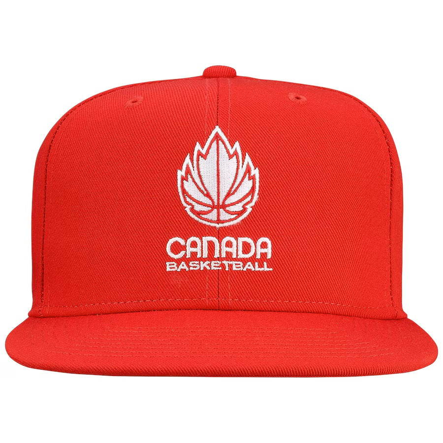 Canada Basketball FIBA Nike Men Red Pro Snapback product image 3, provided for visual reference and product detail review