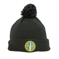 Chicago Sky Black Knit Hat product image 1, provided for visual reference and product detail review