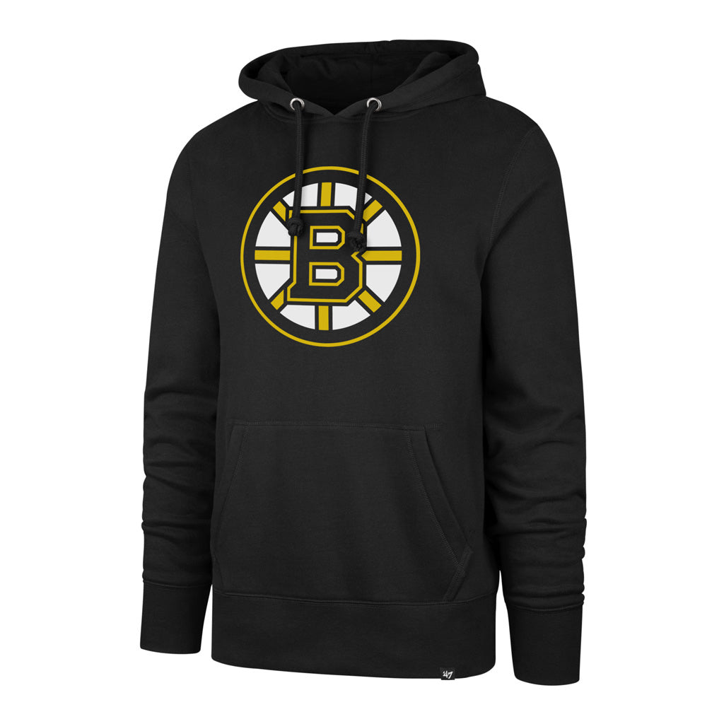 Boston Bruins NHL 47 Brand Men Black Imprint Headline Pullover Hoodie product image 1, provided for visual reference and