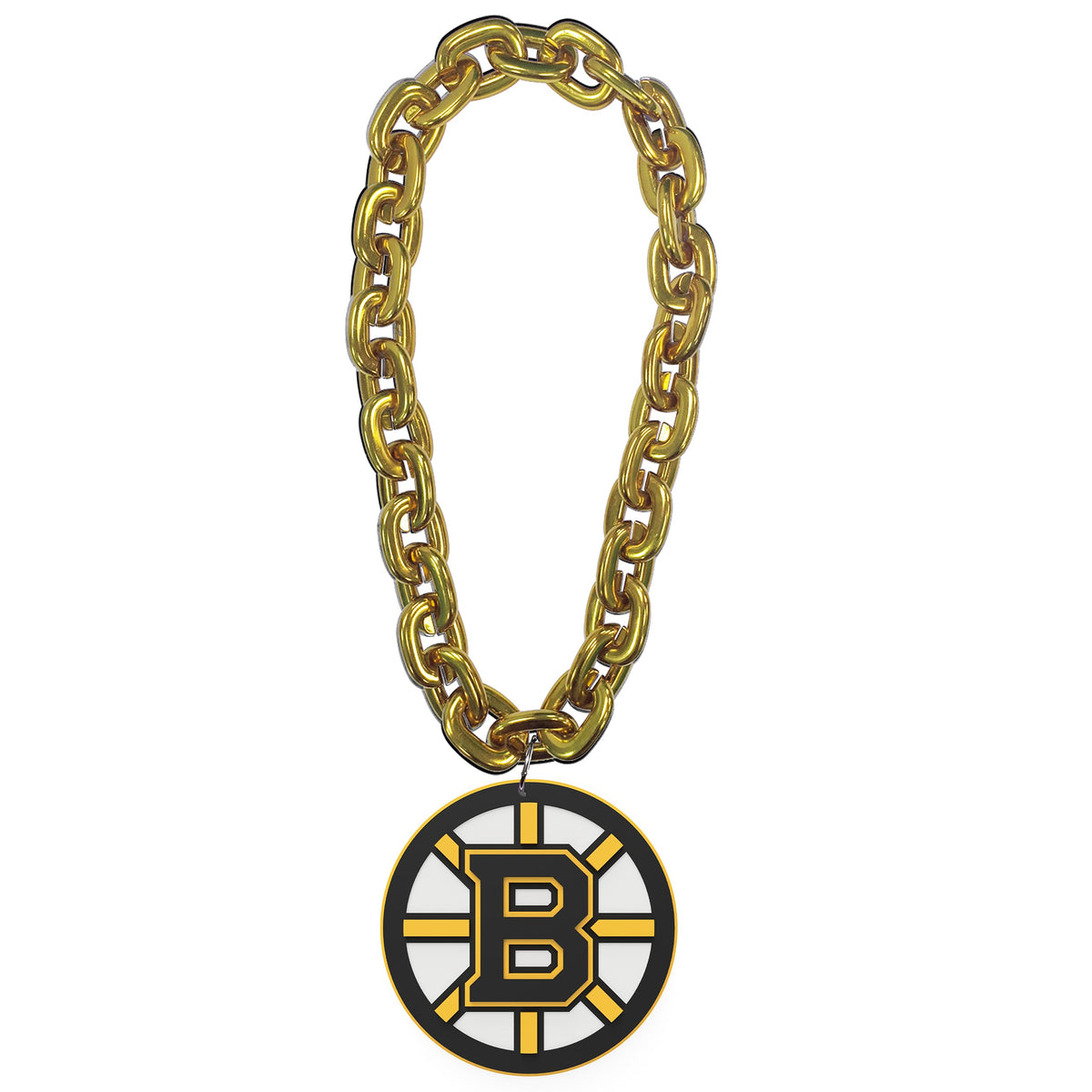 Boston Bruins NHL FanFave FanChain Gold Chain Necklace product image 1, provided for visual reference and product detail