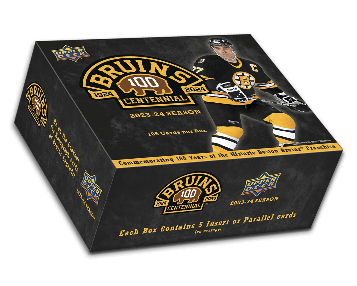Boston Bruins NHL Upper Deck 2024 Centennial Box Set product image 1, provided for visual reference and product detail review