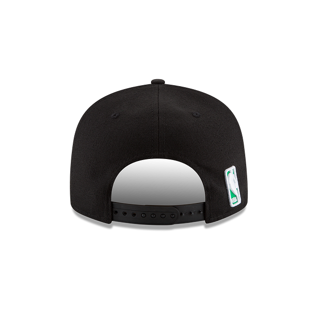 Boston Celtics NBA New Era Men Black 9Fifty Basic Snapback product image 2, provided for visual reference and product detail