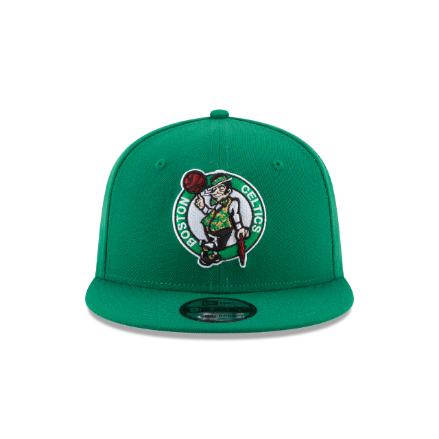 Boston Celtics NBA New Era Men Green 9Fifty Basic Snapback product image 4, provided for visual reference and product detail