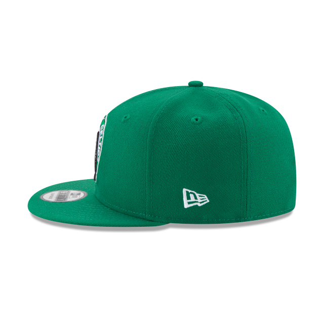 Boston Celtics NBA New Era Men Green 9Fifty Basic Snapback product image 5, provided for visual reference and product detail