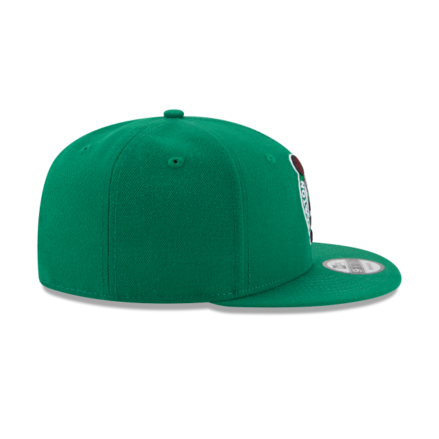 Boston Celtics NBA New Era Men Green 9Fifty Basic Snapback product image 6, provided for visual reference and product detail