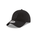 Boston Red Sox MLB New Era Men Black on Black 9Twenty Core Classic Adjustable Hat product image 1, provided for visual