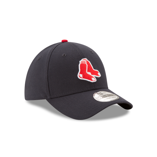 Boston Red Sox MLB New Era Men Navy 39Thirty Team Classic Alternate Stretch Fit Hat product image 6, provided for visual