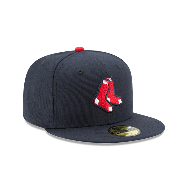 Boston Red Sox MLB New Era Men Navy 59Fifty Authentic Collection Alternate Fitted Hat product image 6, provided for visual